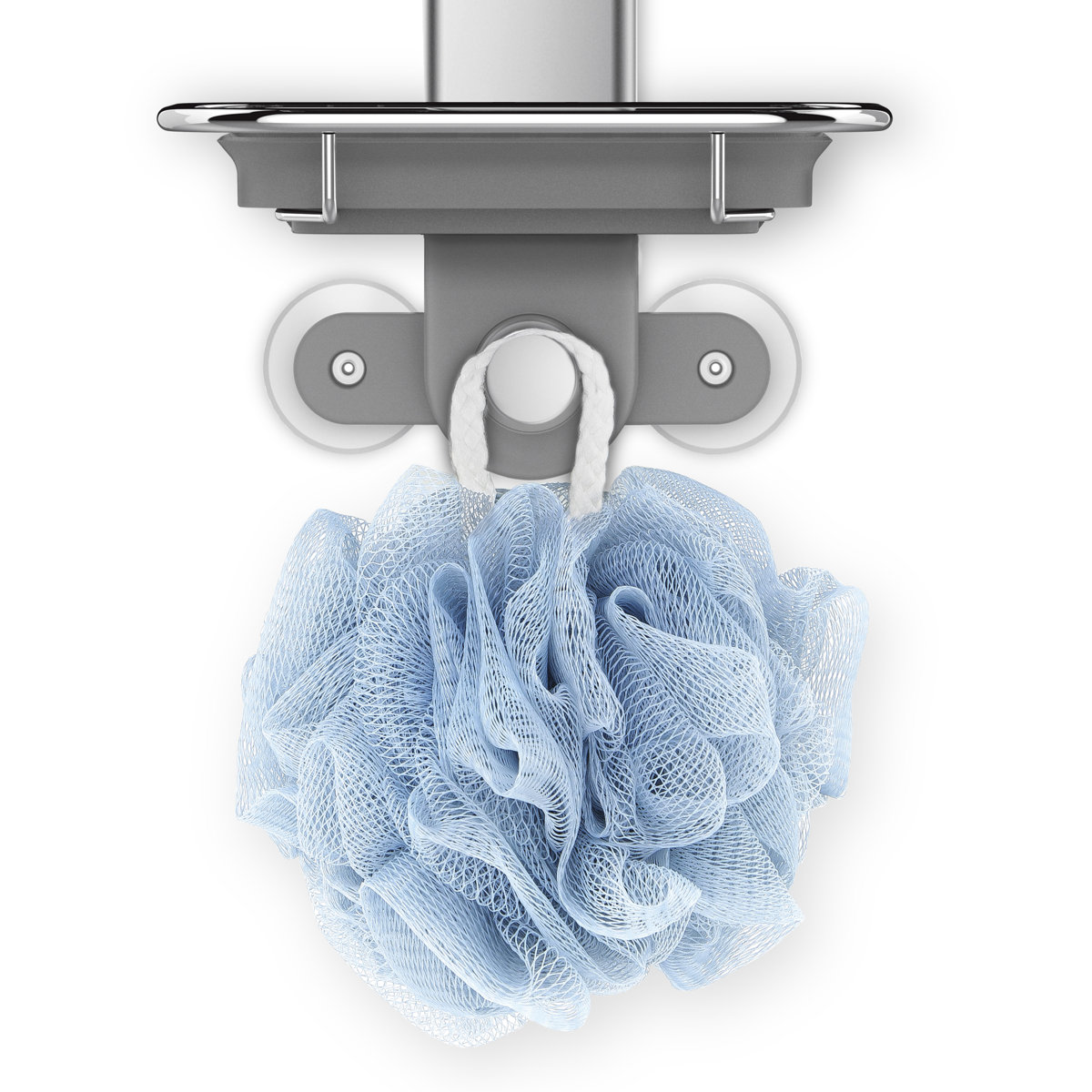 Simplehuman Adjustable Shower Caddy, Stainless Steel and Anodized Aluminum